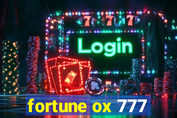 fortune ox 777